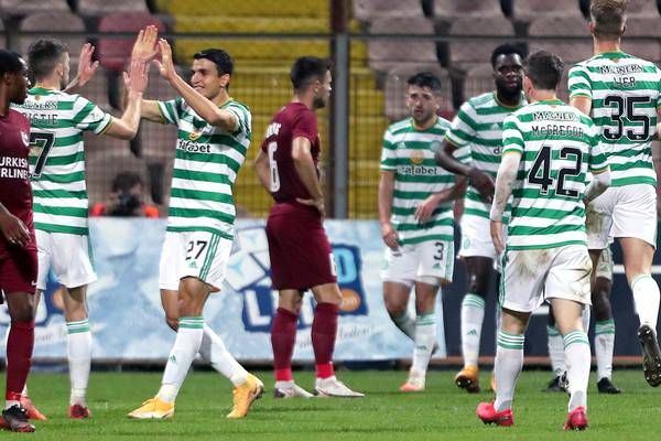 Odsonne Edouard’s goal books Europa League passage for Celtic