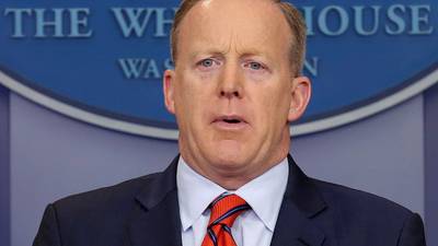 Anger and ridicule in Israel at Sean Spicer’s Hitler comments