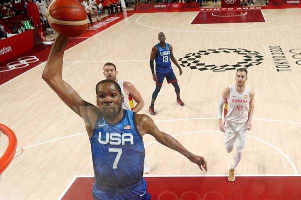 Tokyo 2020 round-up: Kevin Durant leads USA past Spain to semi-finals