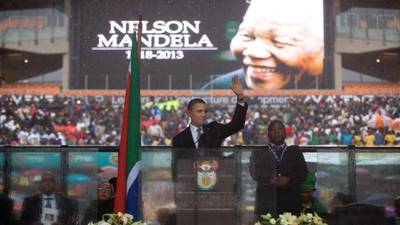 Man doing sign language at Mandela memorial was a fake