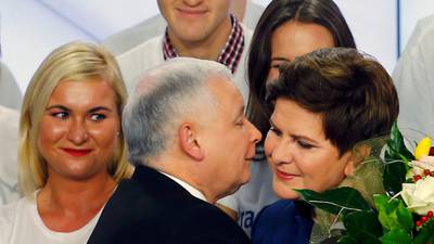 Poland shifts to right as Law and Justice set to govern alone