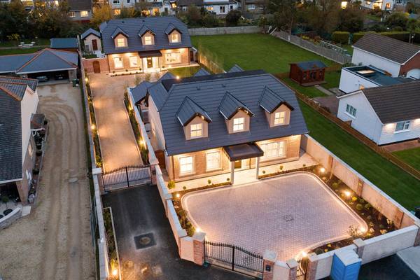 Two new homes in developer’s Templeogue backyard
