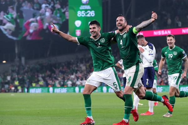 Ireland fight back to earn a late draw against Serbia