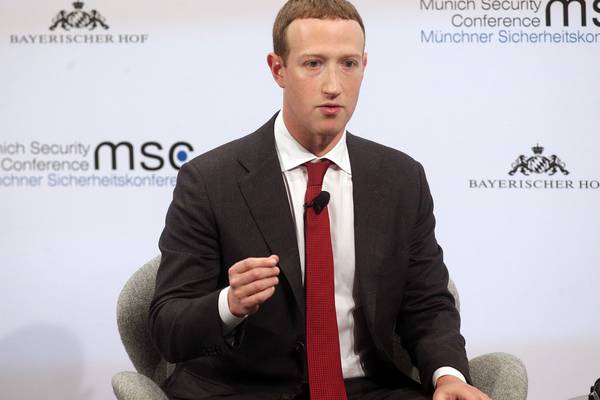 Facebook’s Mark Zuckerberg outlines proposals on regulating online content