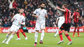 Bournemouth bring Liverpool back down to earth as Salah skies penalty