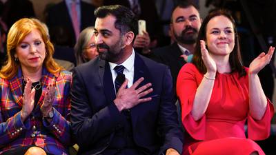 Humza Yousaf wins race to replace Sturgeon as Scotland's next leader
