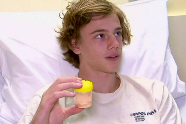 Australian teenager’s feet left inexplicably bloodied after swim