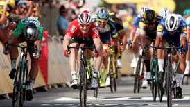 Tour de France: Fernando Gaviria takes chaotic stage four