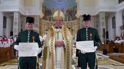 Two Irishmen receive Catholic Church’s highest honour for services to music