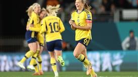 Sweden hold off Japan fightback to reach World Cup semi-finals