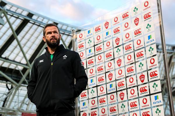 Andy Farrell assembles 50-man Ireland squad for Dublin camp