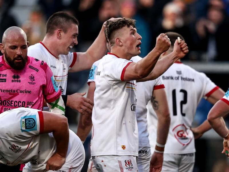 Ulster hold on for crucial bonus point win over Benetton