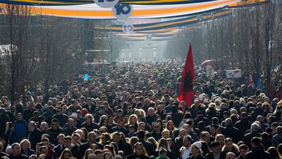 Kosovo calls for historic deal with Serbia amid independence celebrations