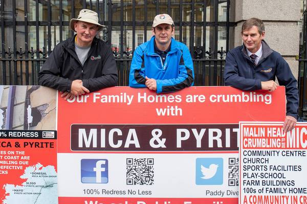 Taoiseach not ruling out 100 per cent redress for mica homeowners