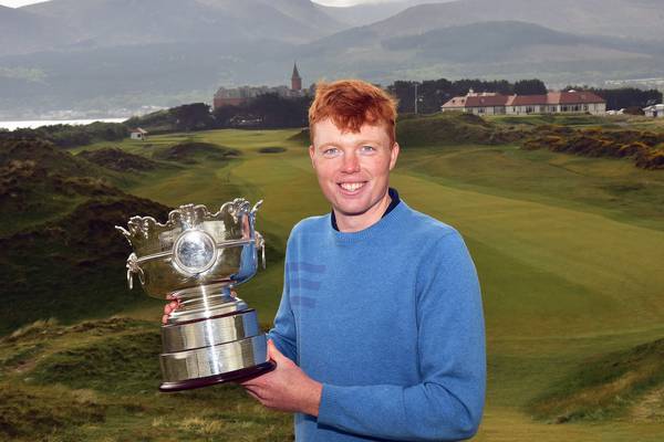 Robin Dawson crowned Irish Amateur Open champion