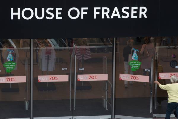 Sports Direct aims to keep ‘80% of House of Fraser stores open’