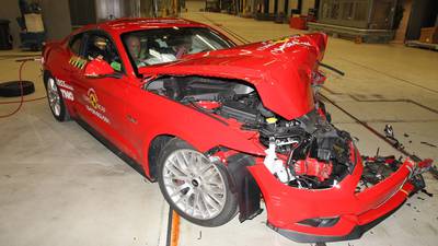Ford Mustang gets poor result on Euro NCAP crash tests