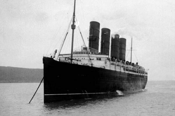 ‘Lusitania’ victims to be remembered at Co Cork  ceremony