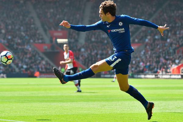 Marcos Alonso handed three-match ban for Shane Long tackle
