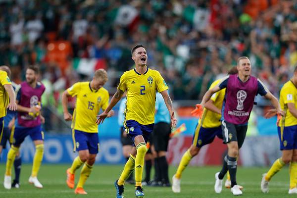 Sweden thump Mexico as both advance to last 16