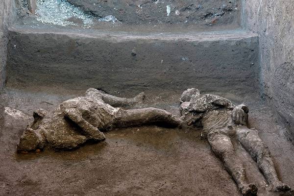 Pompeii ruins: Archaeologists find exceptionally well-preserved remains of two men