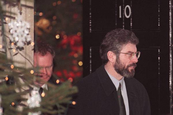 British feared Christmas tree would give Gerry Adams ‘man of peace’ aura