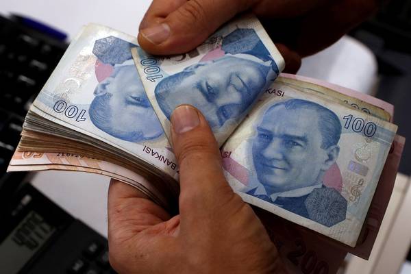 Turkish lira crashes to record low on worries over economy
