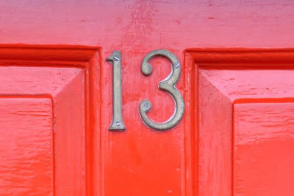 Buying house number 13 lucky for some