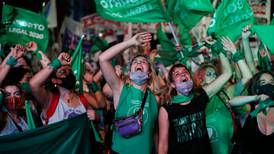‘We did it sisters’: Argentina votes to legalise abortion