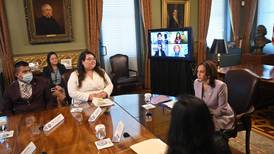 Kamala Harris hosts ‘dreamers’ at White House and calls for immigration reform