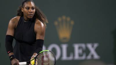 Serena Williams enjoys winning return at Indian Wells