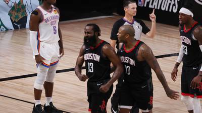 James Harden and Russell Westbrook come back to haunt Oklahoma
