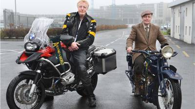 Snow puts brakes on centenary round-the-world motorcycle ride