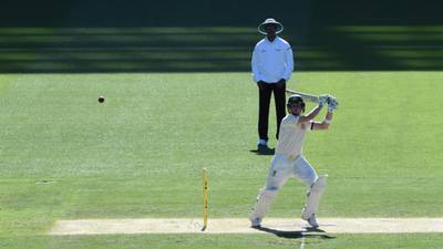 Skipper Steven Smith guides Australia on first day against India