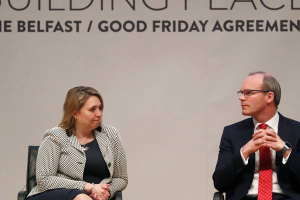 Coveney says it is ‘easy to forget’ life before Belfast Agreement