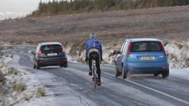 Motorists warned of black ice and flooding across country