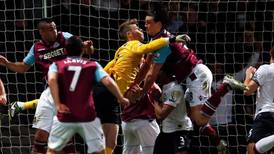 Ferguson sees red after Carroll challenge