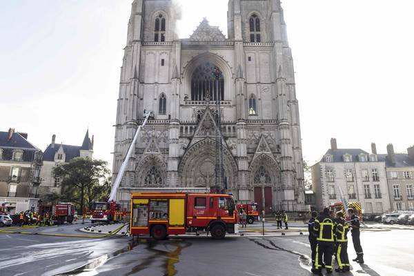Nantes cathedral fire: Volunteer warden admits starting blaze