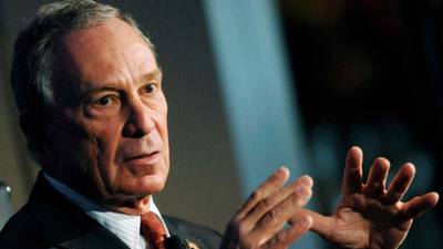 Michael Bloomberg takes the reins again at his  news group