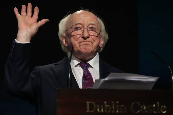 President Michael D Higgins vows to ‘represent Ireland’s voice’ over next seven years