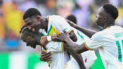 Lamine Camara’s classy double leads Senegal to Afcon win over the Gambia