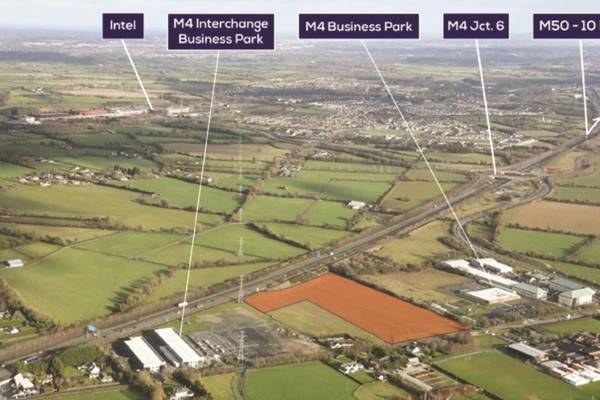 Harvey quoting €2.75m for 10-acre site at M4 near Celbridge