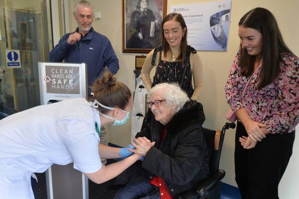 Dublin woman (94) ‘feeling wonderful’ after beating coronavirus