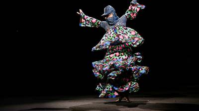 Kenzo x H&M fashion show: clashing prints, vivid colours and oversized shapes