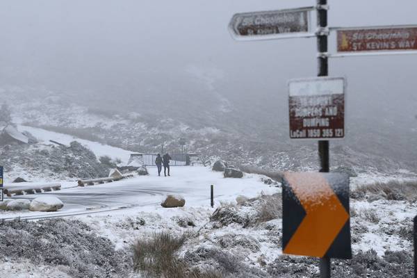 Snow and sleet possible overnight as weather turns more ‘wintery’