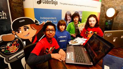 Creative kids  set for CoderDojo Coolest Projects showcase