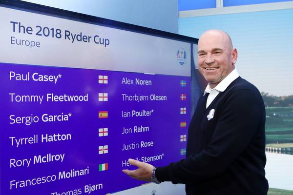 Ryder Cup: Thomas Bjorn turns to the old guard
