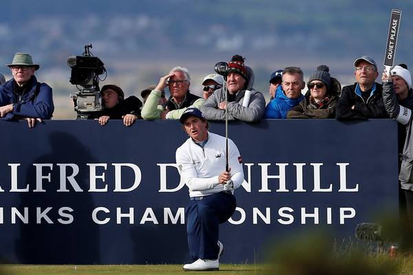 Paul Dunne back on top of the leaderboard at Dunhill Links