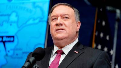 China imposes sanctions on Trump officials including Mike Pompeo