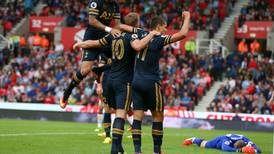 Spurs hit Stoke for four as Son shines